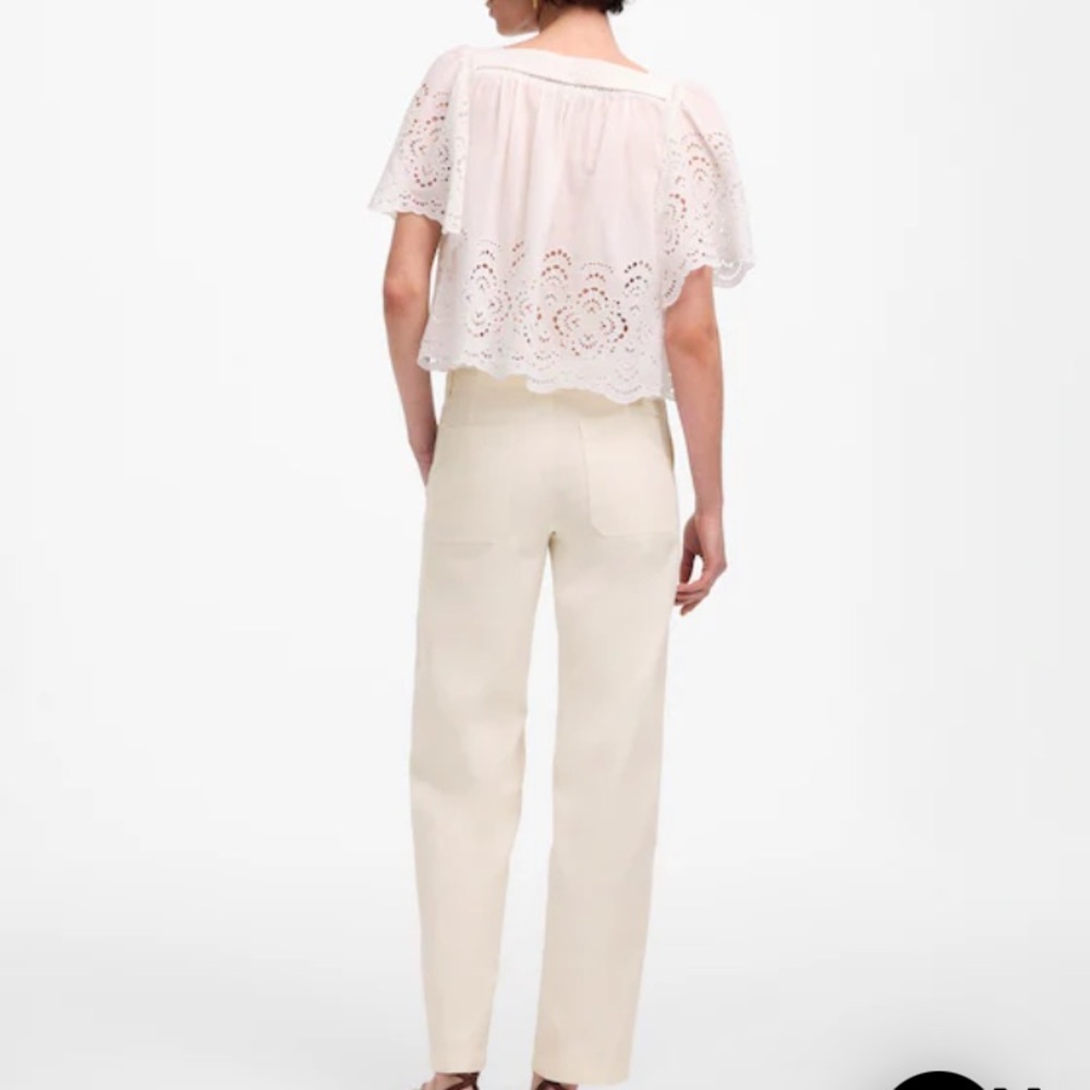 Madewell tapered utility in petite.
